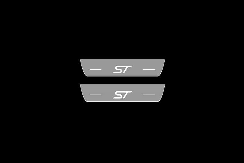 Ford Focus IV 2018+ Led Sill Plates With Logo ST Ford Led Door Sills opdesign