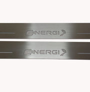 Ford Fusion II 2012-2020 LED Door Sills PRO With Energi Logo Ford Led Door Sills opdesign