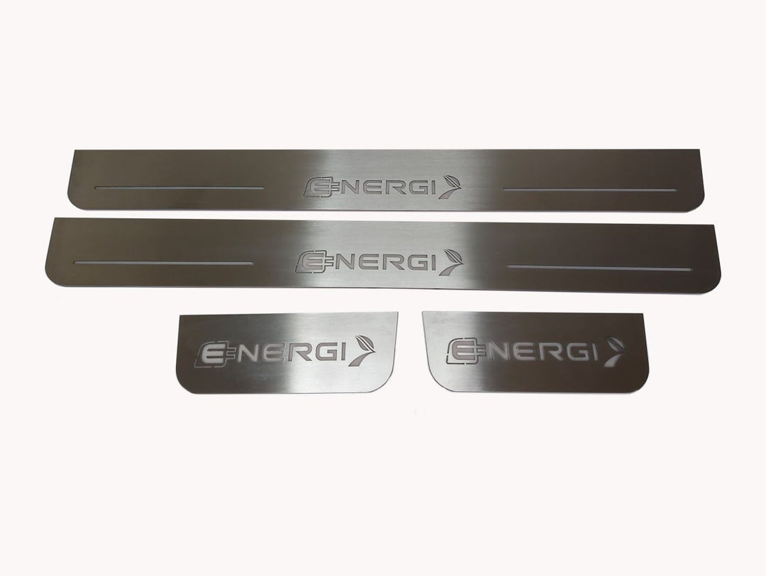 Ford Fusion II 2012-2020 LED Door Sills PRO With Energi Logo Ford Led Door Sills opdesign