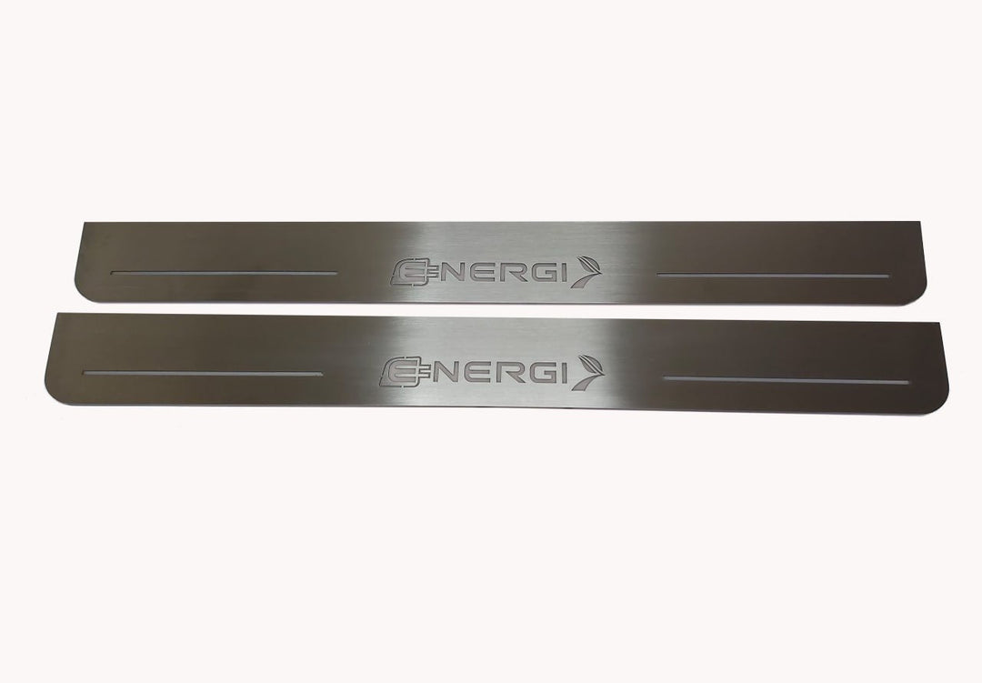 Ford Fusion II 2012-2020 LED Door Sills PRO With Energi Logo Ford Led Door Sills opdesign