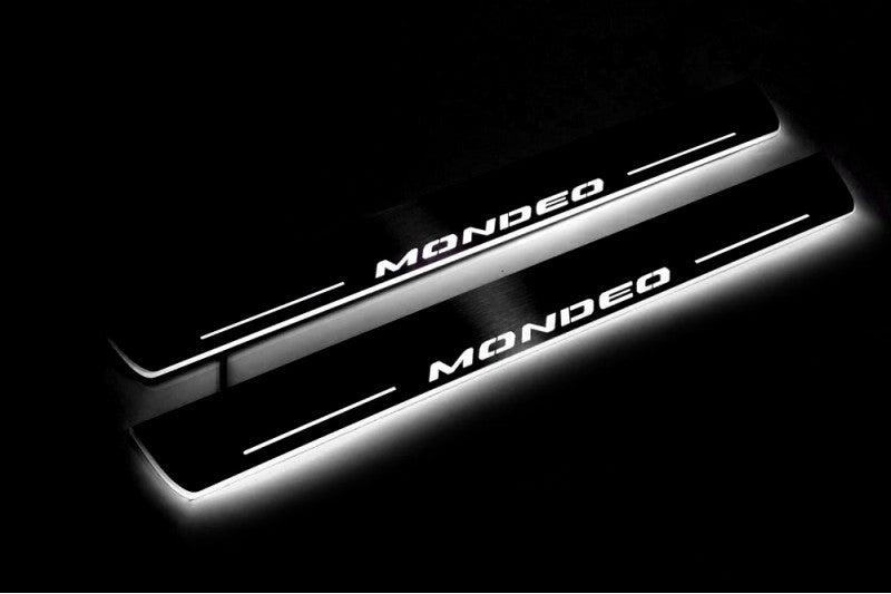 Ford Mondeo V 2014+ Auto Door Sills With Logo Mondeo Ford Led Door Sills opdesign