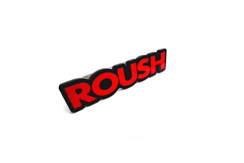 GMC Radiator grille emblem with ROUSH logo - decoinfabric