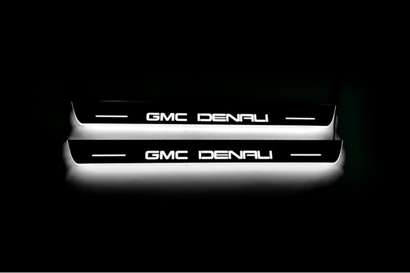 GMC Terrain II 2018+ Car Sill With Logo GMC DENALI GMC Led Door Sills opdesign