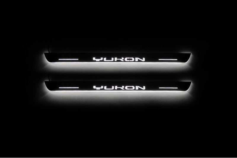 GMC Yukon V Auto Door Sills With Logo Yukon - decoinfabric