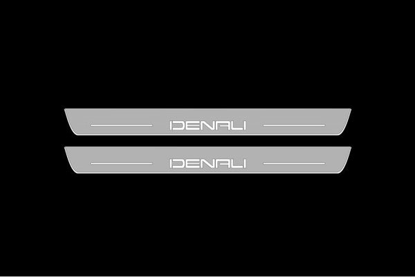 GMC Terrain II LED Door Sill With Logo DENALI - decoinfabric