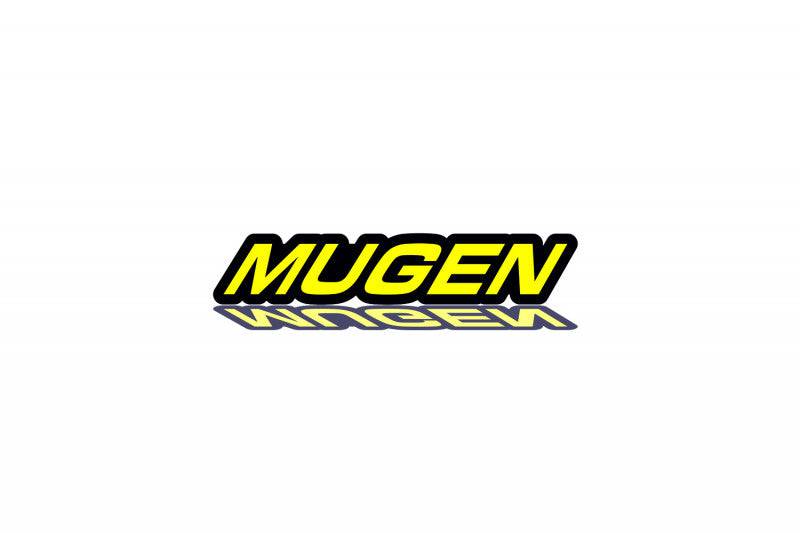 Honda trunk rear emblem with Mugen logo Honda emblems decoinfabric