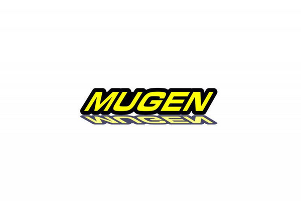 Honda trunk rear emblem with Mugen logo