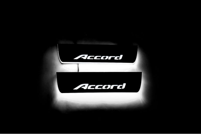 Honda Accord IX Car Sill With Logo Accord - decoinfabric
