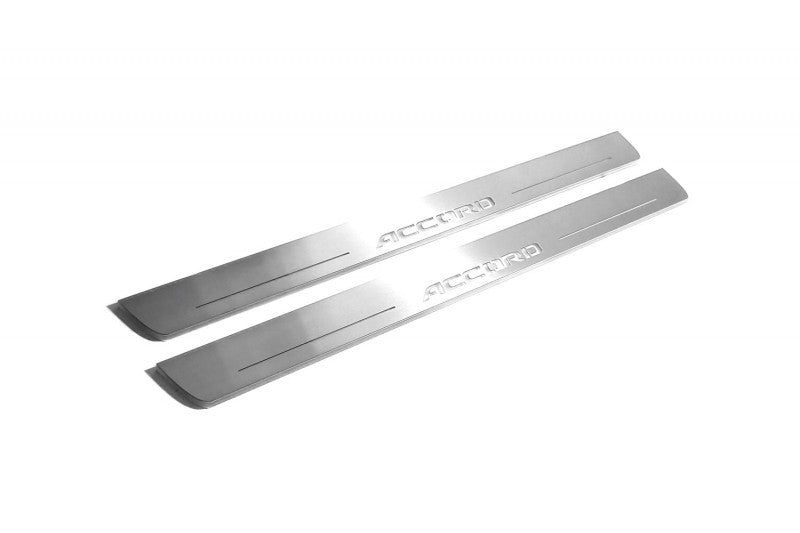 Honda Accord X 2018-2023 Car Door Sill With Logo Accord Honda Led Door Sills opdesign