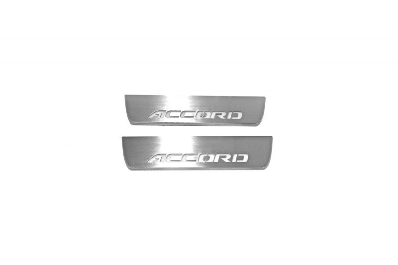 Honda Accord X 2018-2023 Car Door Sill With Logo Accord Honda Led Door Sills opdesign