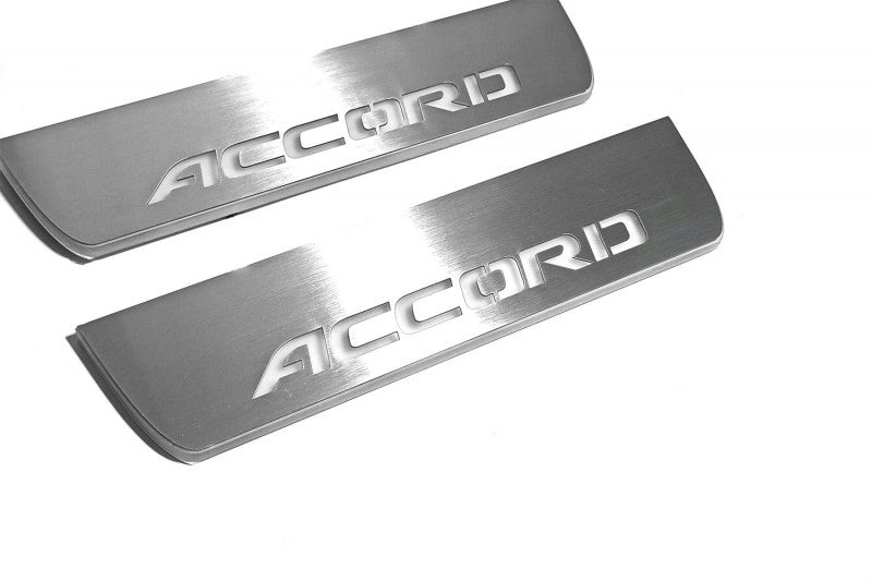 Honda Accord X 2018-2023 Car Door Sill With Logo Accord Honda Led Door Sills opdesign