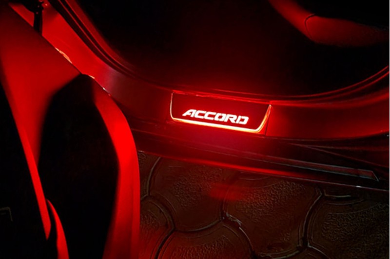 Honda Accord X Car Door Sill With Logo Accord - decoinfabric
