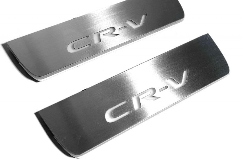 Honda CR-V V 2017-2023 Led Door Sills With Logo CR-V Honda Led Door Sills opdesign
