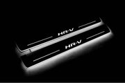 Honda HR-V II 2013-2022 Door Sill Led Plate With Logo HR-V Honda Led Door Sills opdesign