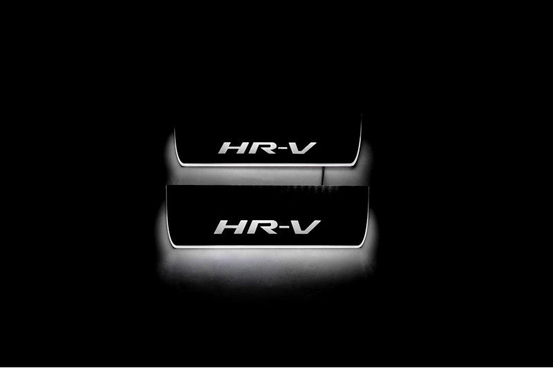 Honda HR-V II Door Sill Led Plate With Logo HR-V - decoinfabric