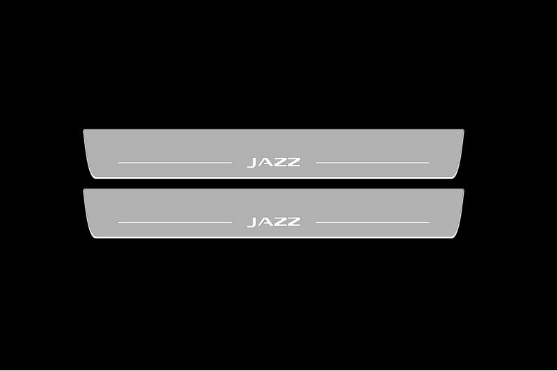 Honda Jazz V 2020+ LED Car Door Sill With Logo Jazz Honda Led Door Sills opdesign