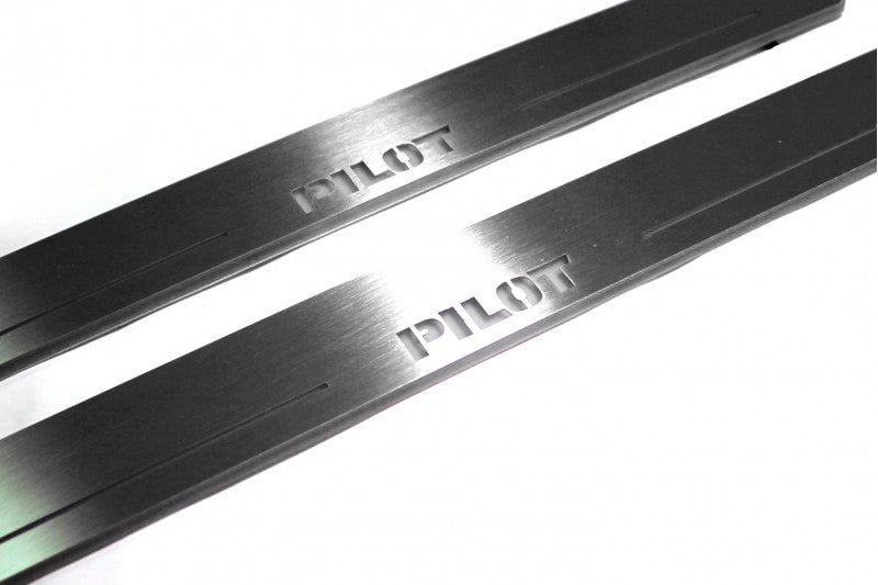 Honda Pilot II Led Sill Plates With Logo Pilot - decoinfabric