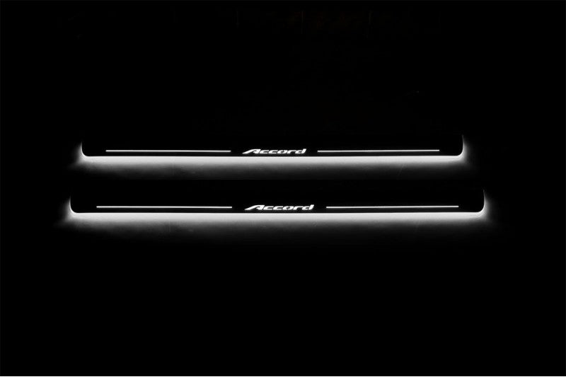 Honda Accord IIX 2008-2013 LED Door Sills PRO With Logo Accord Honda Led Door Sills opdesign