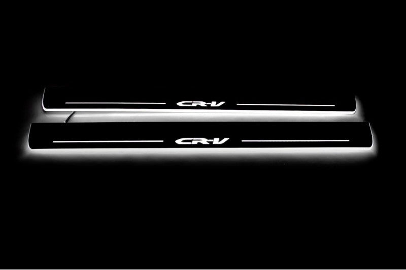 Honda CR-V III 2007-2012 Car Light Sill With Logo CR-V Honda Led Door Sills opdesign