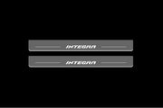 Honda Integra 2001-2006 Auto Door Sill Plates With Logo Integra Honda Led Door Sills opdesign