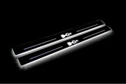 Hummer H2 2002-2009 LED Door Sills PRO With Logo H2 Hummer Led Door Sills opdesign
