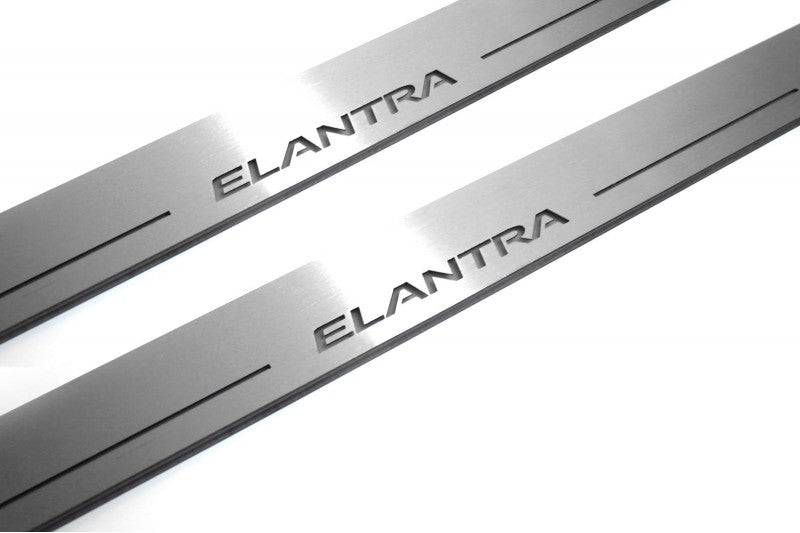 Hyundai Elantra V (MD) Door Still Light With Logo Elantra - decoinfabric