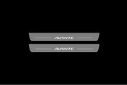 Hyundai Avante V MD 2010-2015 Car Door Sill With Logo Avante Hyundai Led Door Sills opdesign