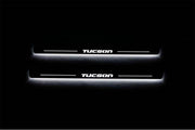 Hyundai Tucson I 2004-2015 Auto Door Sills With Logo Tucson Hyundai Led Door Sills opdesign