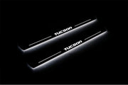 Hyundai Tucson I 2004-2015 Auto Door Sills With Logo Tucson Hyundai Led Door Sills opdesign