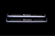 Hyundai Tucson II 2015-2020 Door Sill Protectors With Logo Tucson Hyundai Led Door Sills opdesign