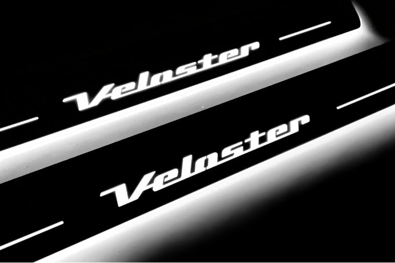 Hyundai Veloster I Car Light Sill With Logo Veloster - decoinfabric
