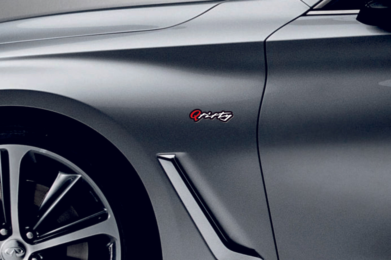 Infiniti Emblem & Badges set with Q50 logo