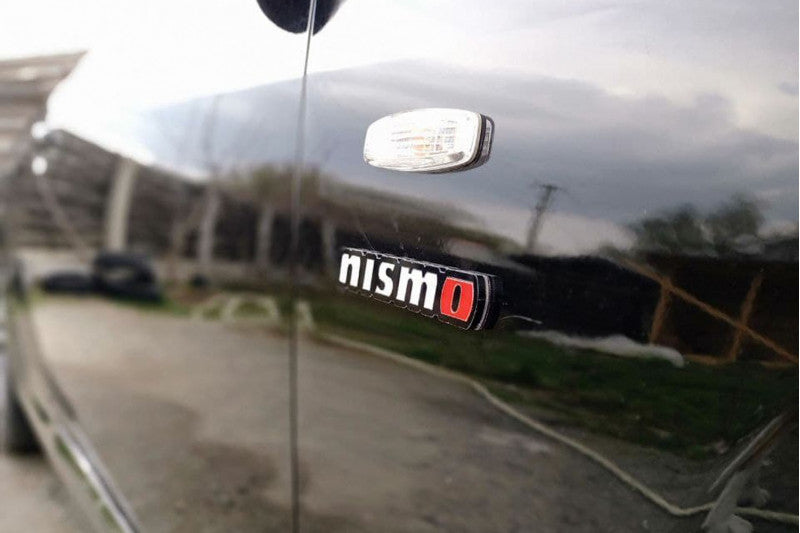Infiniti emblem for fenders with Nismo logo