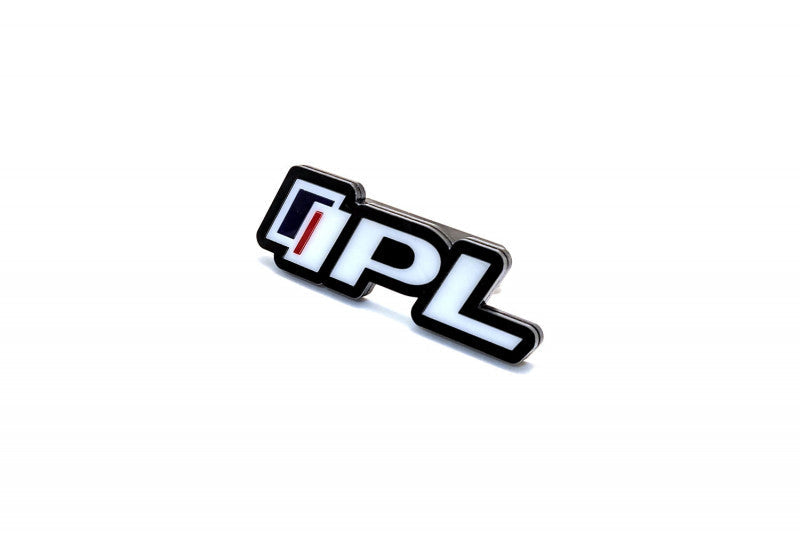 Infiniti Radiator grille emblem with IPL logo Infiniti emblems decoinfabric