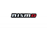 Infiniti Radiator grille emblem with Nismo logo Infiniti emblems decoinfabric BLACK WHITE