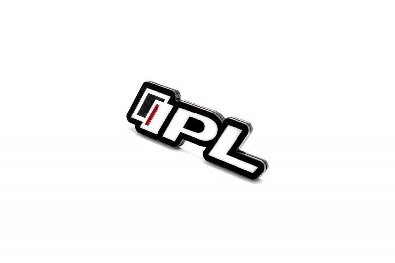 Infiniti tailgate trunk rear emblem with IPL logo - decoinfabric