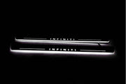 Infiniti QX60 I 2013-2021 Door Sill Lights With Logo Infiniti Infiniti Led Door Sills opdesign
