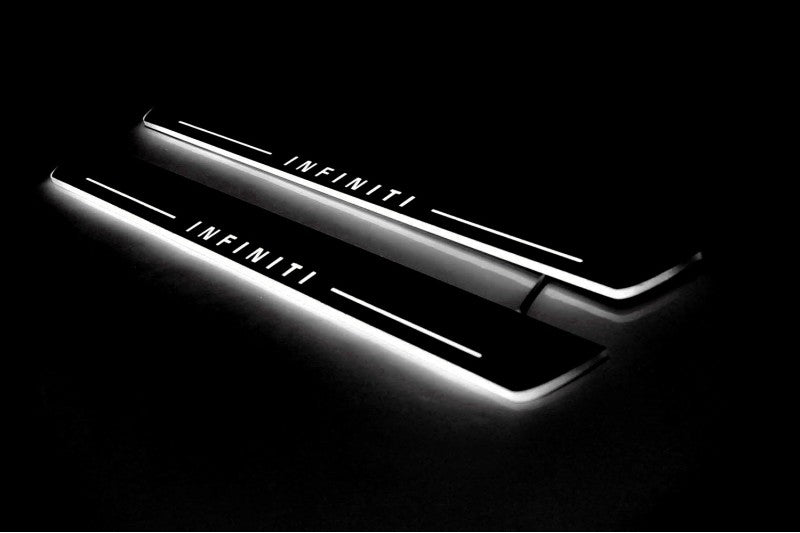 Infiniti M III 2011-2019 Car Sill With Logo Infiniti Infiniti Led Door Sills opdesign