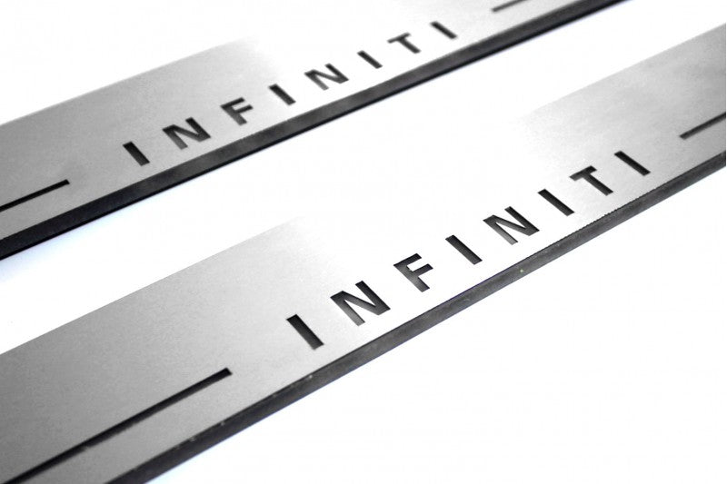 Infiniti M III 2011-2019 Car Sill With Logo Infiniti Infiniti Led Door Sills opdesign