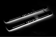 Infiniti Q50 2013+ Car Door Sill With Logo Infiniti Infiniti Led Door Sills opdesign
