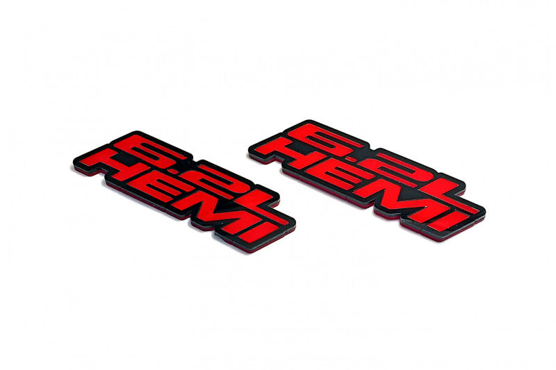 Jeep emblem for fenders with 6.2L Hemi logo Jeep emblems decoinfabric
