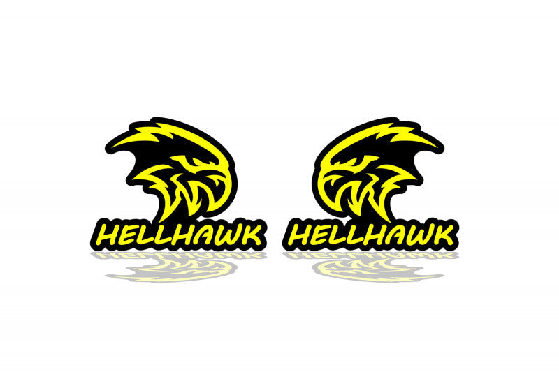 JEEP emblem for fenders with Hellhawk logo (type 3) - decoinfabric