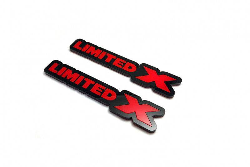 Jeep Emblem & Badges set with Limited X logo