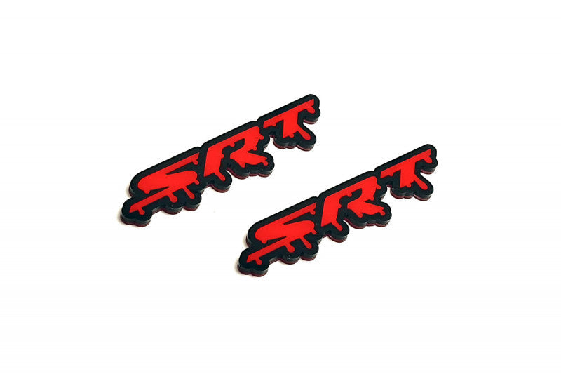 Jeep Emblem & Badges set with SRT Blood logo Jeep emblems decoinfabric