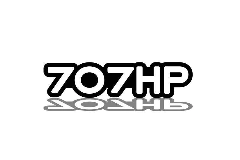 Jeep Emblem & Badges set with 707HP logo