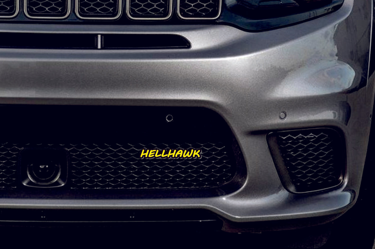 Jeep Emblem & Badges set with Hellhawk logo