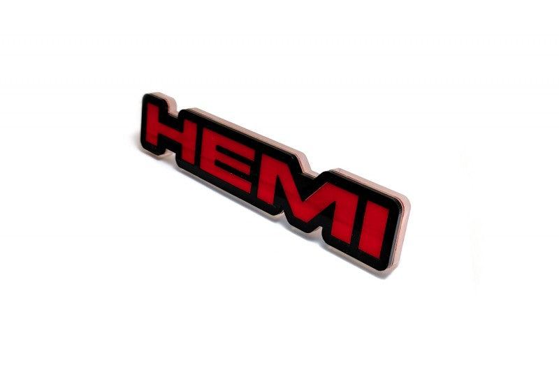 JEEP Radiator grille emblem with HEMI logo Jeep emblems decoinfabric