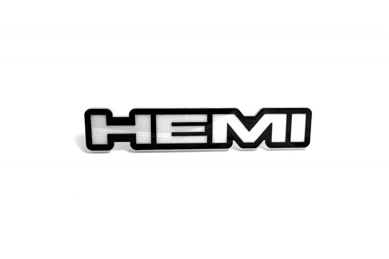 JEEP Radiator grille emblem with HEMI logo - decoinfabric