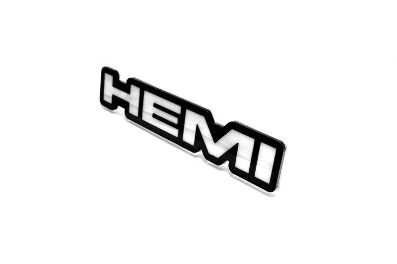 JEEP Radiator grille emblem with HEMI logo Jeep emblems decoinfabric