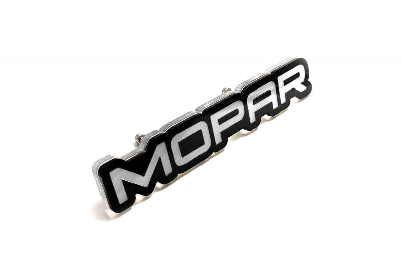 JEEP Radiator grille emblem with Mopar logo Jeep emblems decoinfabric